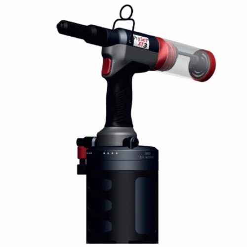 CF-76003-000PT POP ProSet 76003-00003 XT3 Hydro-Pneumatic Blind Rivet Tool with Mandrel Collection System and 1 F